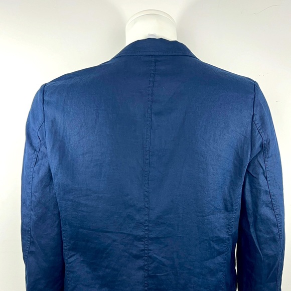 TRUTH, MEN’s 100% LINEN LIGHT & AIRY SUMMER NAVY JACKET, SIZE 42 (LARGE) - Picture 3 of 16